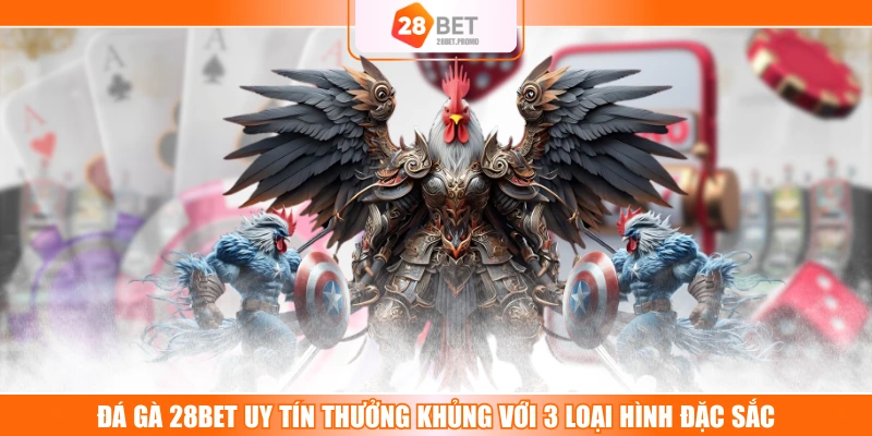 Đá Gà 28BET Uy Tín Thưởng Khủng Với 3 Loại Hình Đặc Sắc